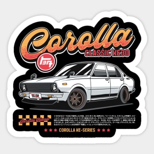 Corolla Classic KE30 Sticker